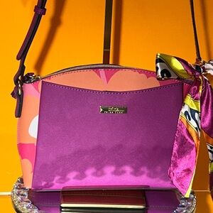 NWT | Trina Turk | Vibrant Pink Crossbody Bag